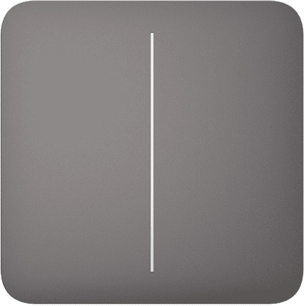 Выключатель Ajax LightSwitch 2-gang Grey