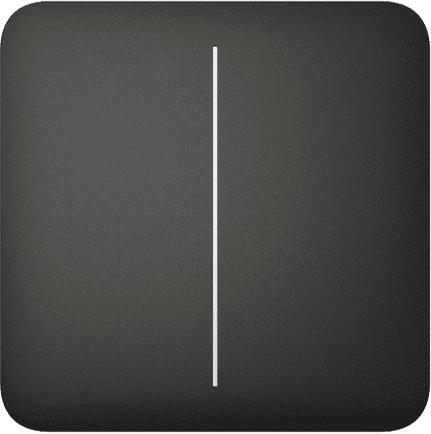 Выключатель Ajax LightSwitch 2-gang Black