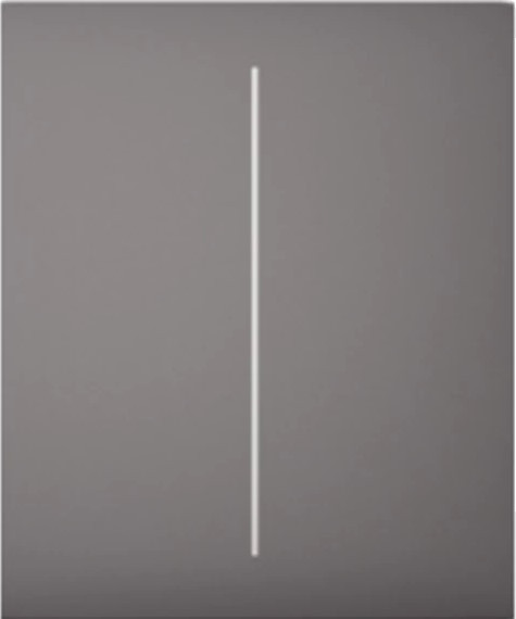 Вимикач Ajax CenterButton 2-gang/Grey