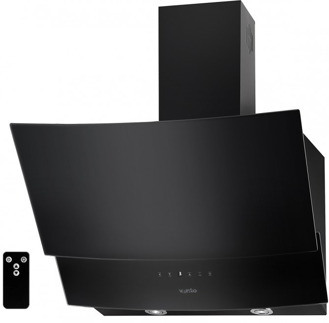 Витяжка VENTOLUX Wave 60 BK 750 TRC