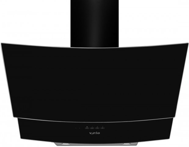 Вытяжка VENTOLUX Wave 60 BK 1200 TRC SD