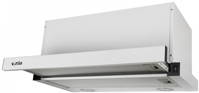 Витяжка VENTOLUX Garda 60 WH 1000 LED