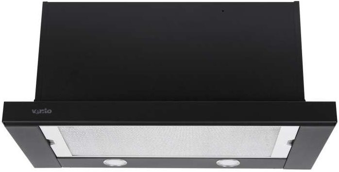 Витяжка VENTOLUX Garda 60 BK 1300 SMD LED