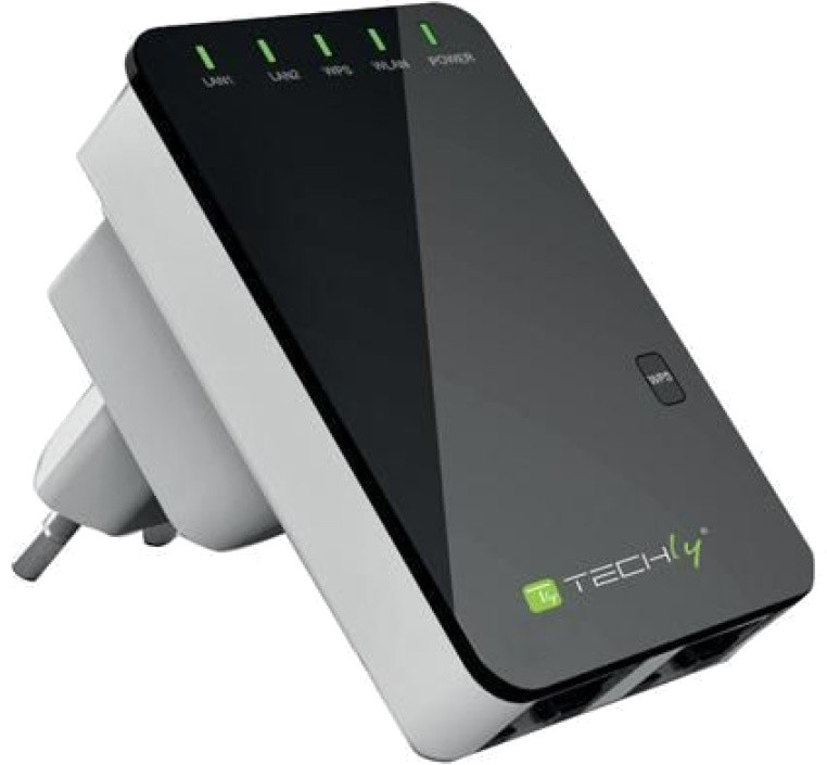 Усилитель Wi-Fi TECHLY Wall Plug Wireless Router 300N (I-WL-REPEATER2)