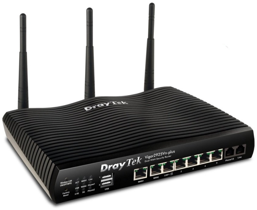 ADSL роутер DrayTek Vigor2925Vn plus