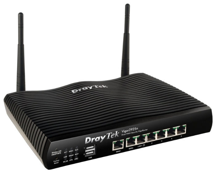 ADSL роутер DrayTek Vigor2925n plus