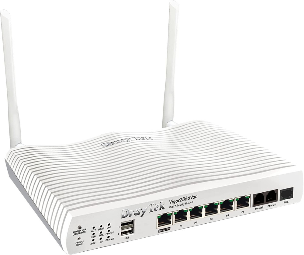 ADSL роутер DrayTek Vigor2866Vac