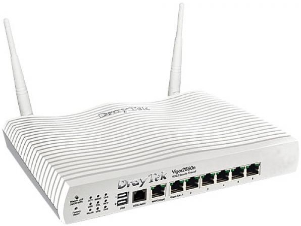 ADSL роутер DrayTek Vigor2860n