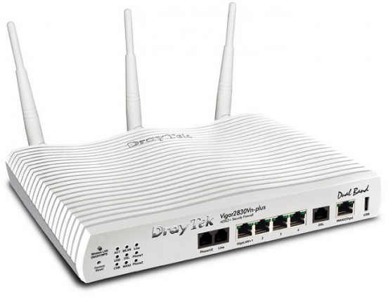ADSL роутер DrayTek Vigor2830Vn plus