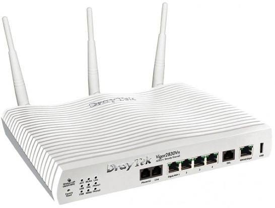 ADSL роутер DrayTek Vigor2830Vn