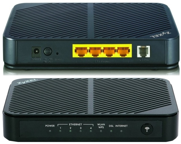 ADSL роутер Zyxel P660HTN EE