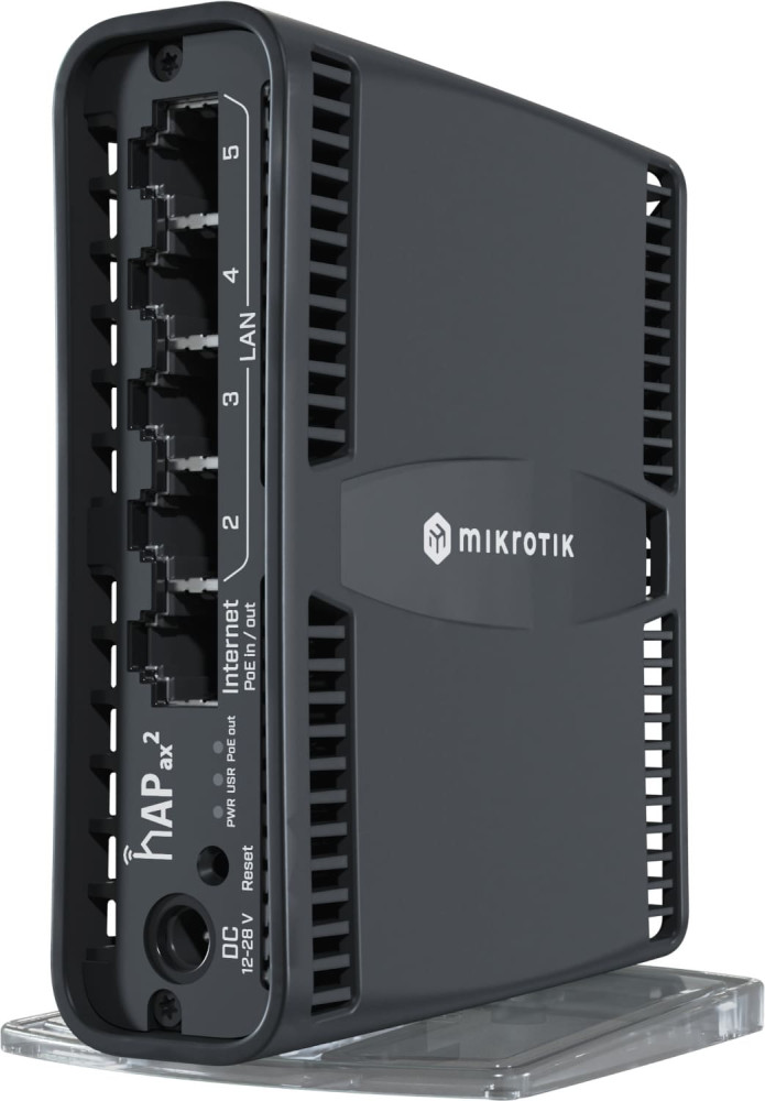 Роутер MikroTik hAP ax2 (C52iG-5HaxD2HaxD-TC)