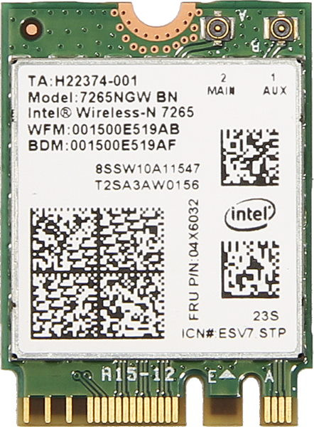 Wi-Fi-адаптер Intel Wireless-AC 7265 (7265NGW)