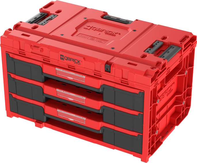 Ящик для инструмента Qbrick System One Drawer 3 Toolbox 2.0 Red