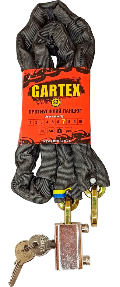 Велозамок / блокиратор Gartex S2-1000-002