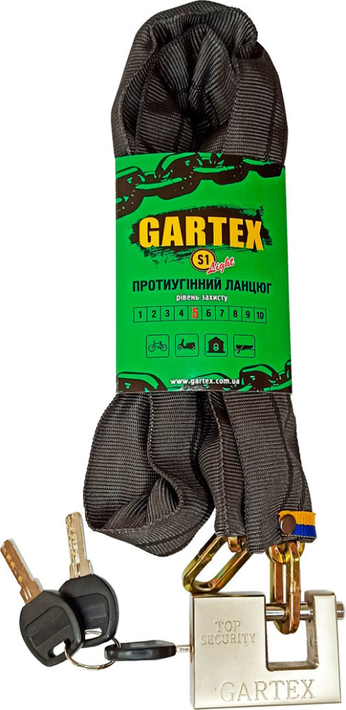 Велозамок / блокиратор Gartex S1-light-800-003