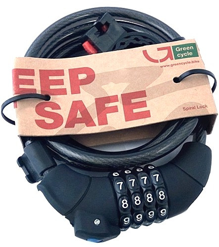 Велозамок / блокиратор Green Cycle PYM3720-10