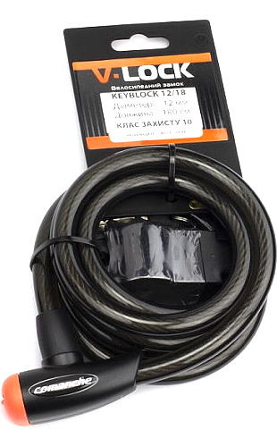 Велозамок / блокиратор Comanche Keyblock-12/18