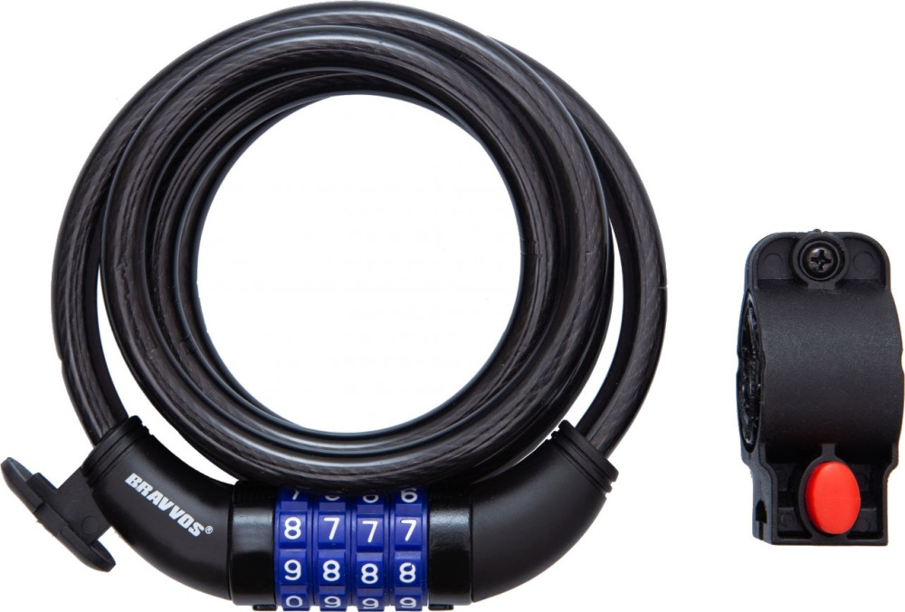 Велозамок / блокиратор BRAVVOS LOC-125-135 12x1500