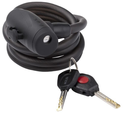 Велозамок / блокатор KLS Coil 10x1800