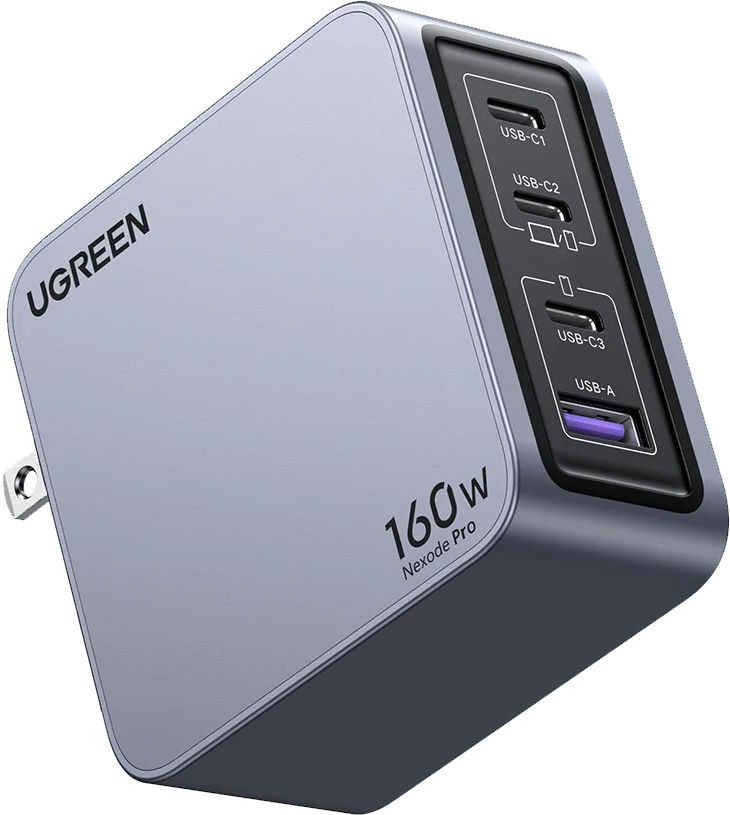 Зарядний пристрій Ugreen Nexode Pro 160W GaN Fast Charger