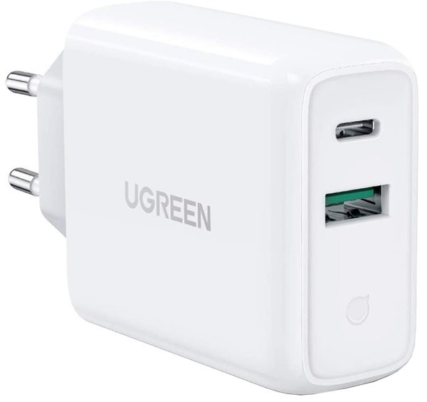 Зарядний пристрій Ugreen USB A C 36W Wall Charger