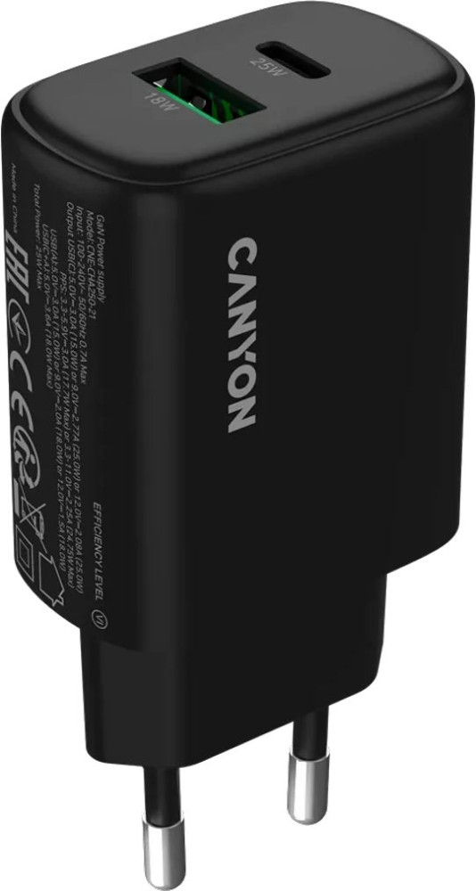 Зарядний пристрій Canyon CNE-CHA250-31