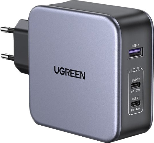 Зарядний пристрій Ugreen Nexode 140W GaN Fast Charger