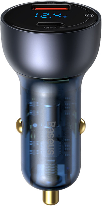 Зарядний пристрій BASEUS Particular Digital Display Car Charger 65W