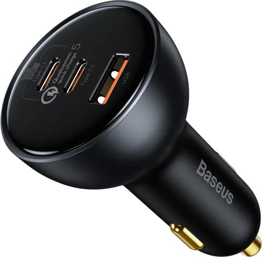 Зарядний пристрій BASEUS Quick Charge 5 Fast Car Charger 160W