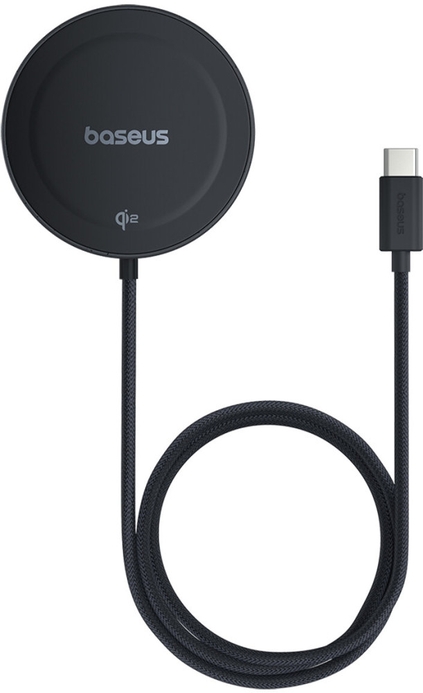 Зарядний пристрій BASEUS Simple Mini4 Qi2 15W