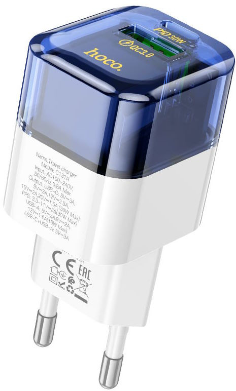 Зарядное устройство Hoco C131A Platinum