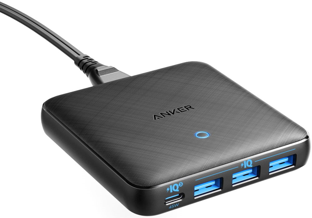 Зарядний пристрій ANKER PowerPort 543 Atom III Slim 4