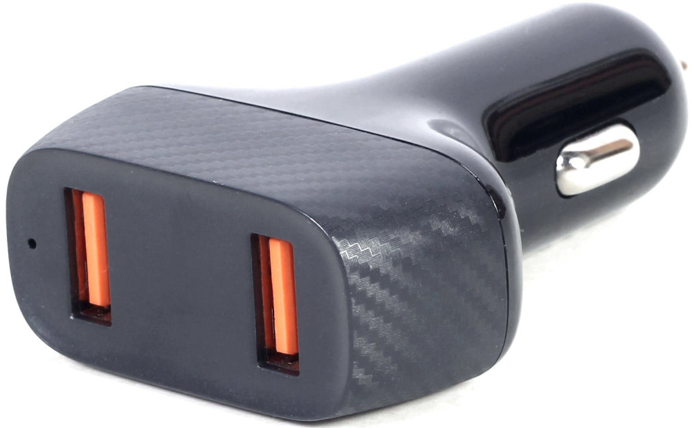 Зарядное устройство Gembird TA-U2QC3-CAR-01