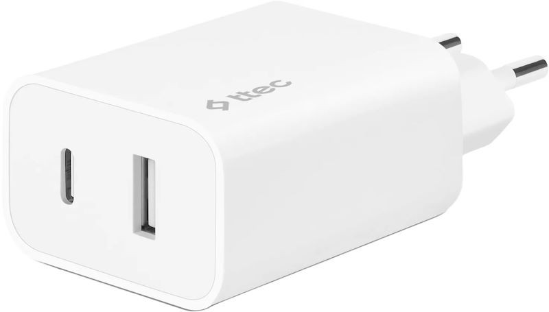 Зарядное устройство TTEC SmartCharger Duo PD USB-C/USB-A 32W