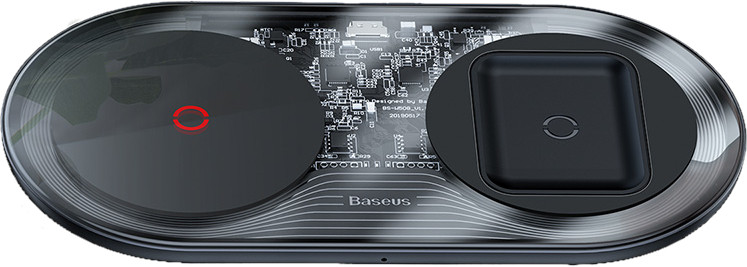 Зарядний пристрій BASEUS Simple 2in1 Turbo Wireless Charger
