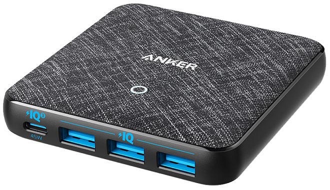 Зарядний пристрій ANKER PowerPort Atom III Slim