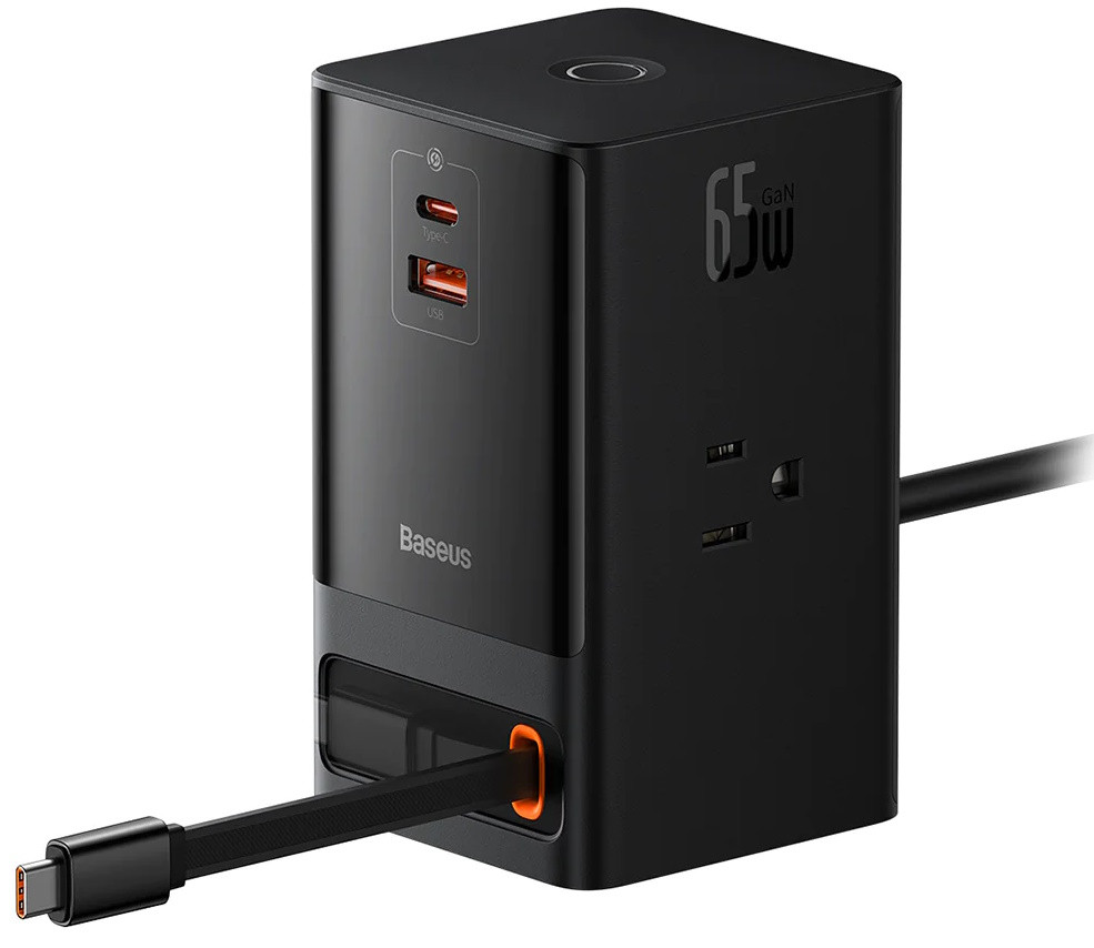 Зарядний пристрій BASEUS PowerCombo 65W