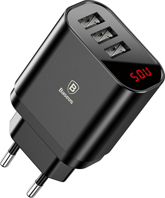 Зарядний пристрій BASEUS Mirror Lake Intelligent Digital Display