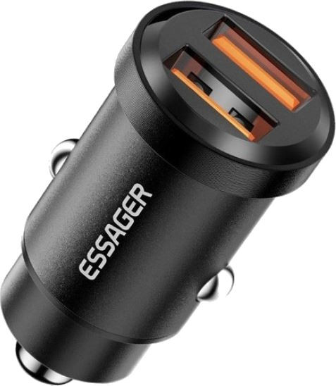 Зарядное устройство Essager Gyroscope Mini Dual USB 30W