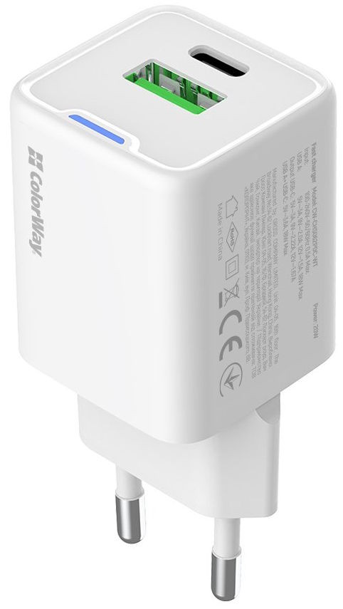 Зарядний пристрій ColorWay CW-CHS062PDC