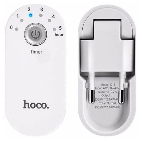 Зарядное устройство Hoco C16 Smart Timing