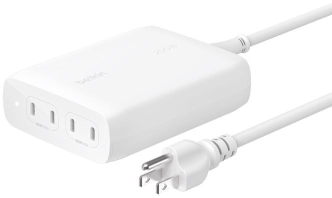Зарядное устройство Belkin BoostCharge Pro 200W 4-Port USB-C GaN Charger