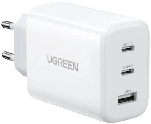 Зарядное устройство Ugreen 3xUSB 65W Fast Charger