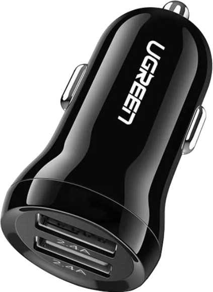 Зарядное устройство Ugreen 2xUSB 24W Car Charger