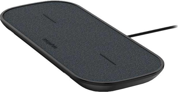 Зарядний пристрій Mophie Dual Wireless Charging Pad Fabric