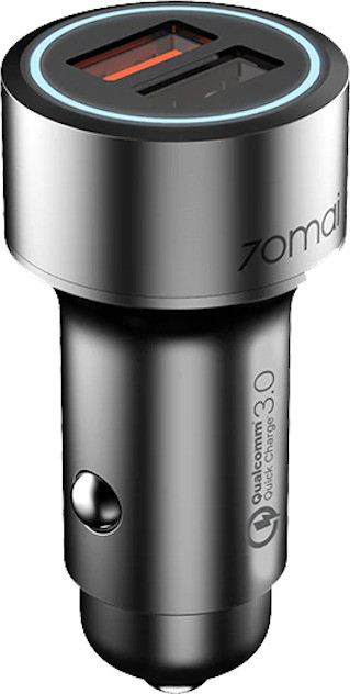 Зарядний пристрій 70mai Dual USB Car QC3.0 Charger