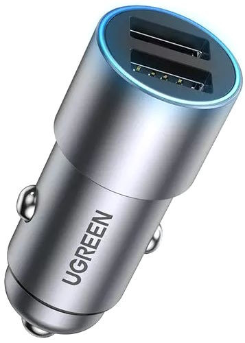 Зарядное устройство Ugreen Dual USB 24W Car Charger