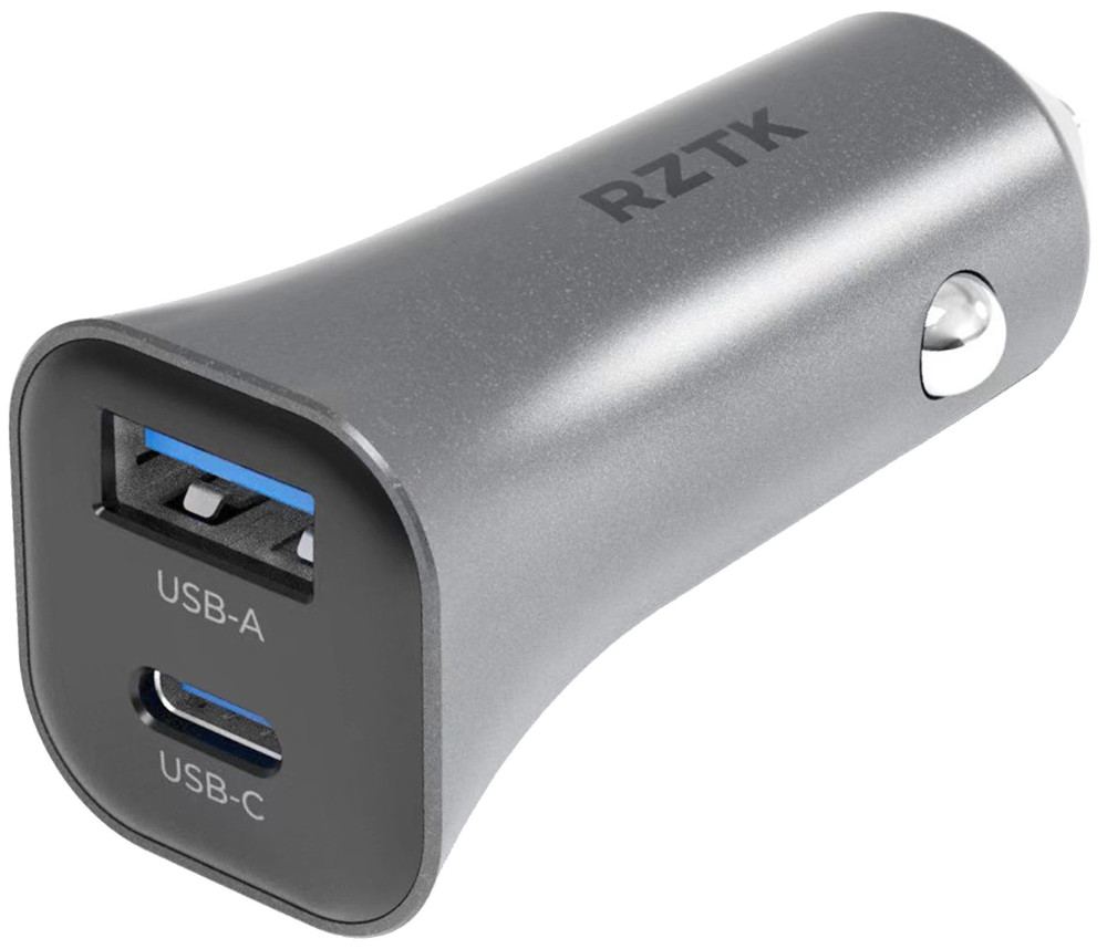 Зарядное устройство RZTK Car Charger 38W USB-A USB-C