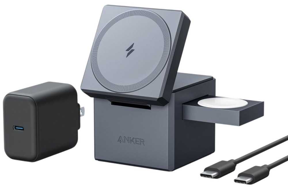 Зарядное устройство ANKER 3-in-1 Cube with MagSafe